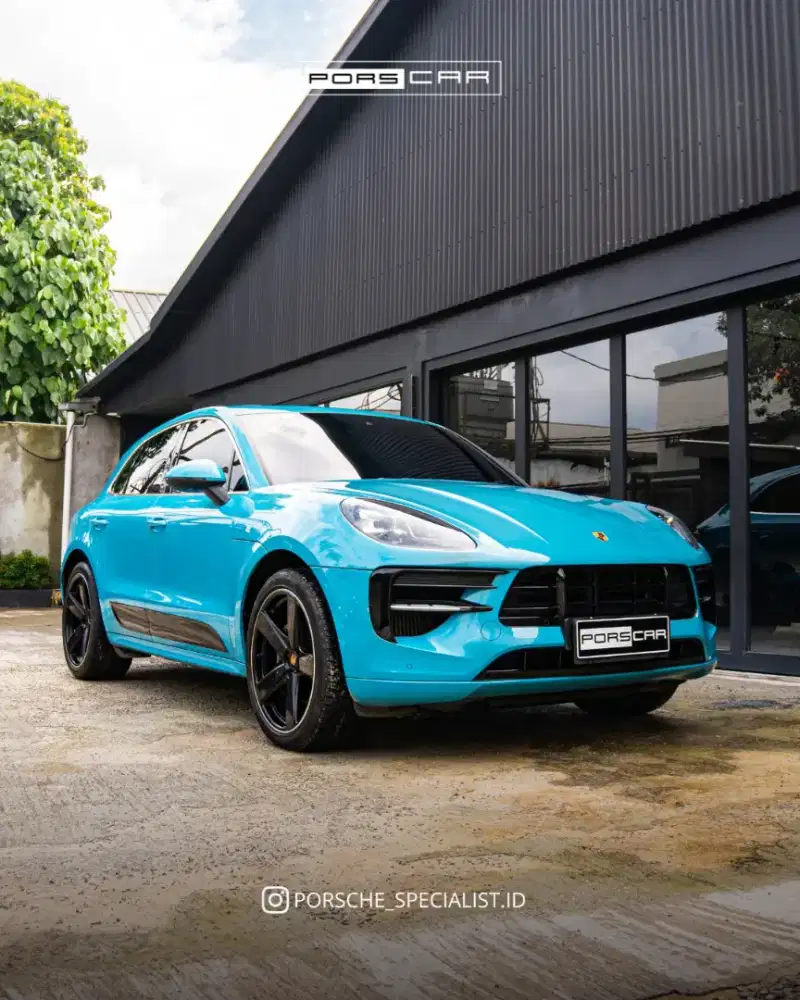 Porsche Macan S 2019 Miami Blue