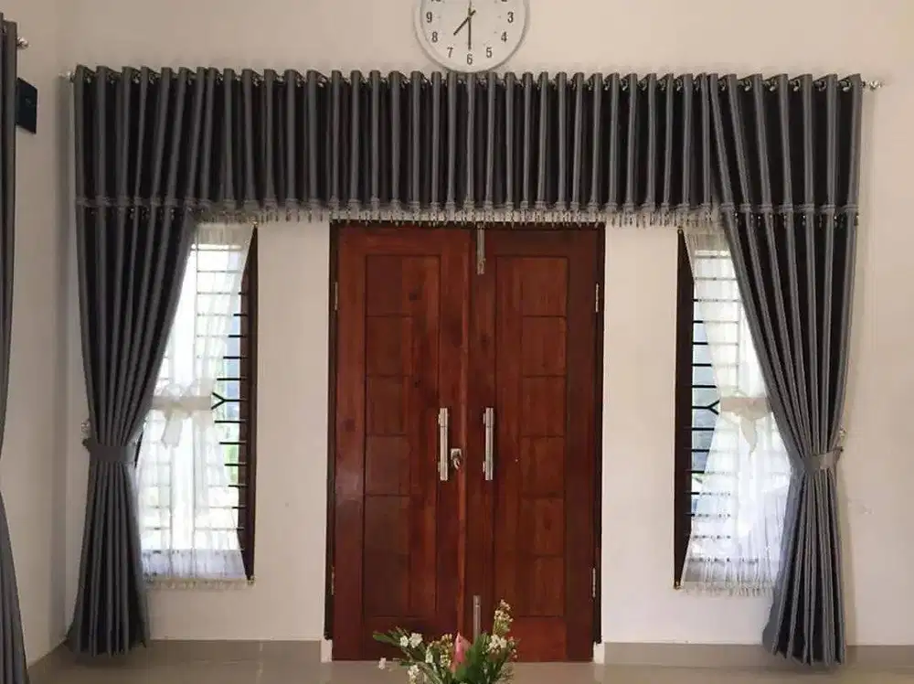 Termewah Gorden Hordeng Gordyn Korden Gordeng Horden Kordeng Curtain