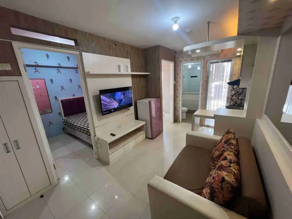 SEWA 2BR FURNISHED KEREN TOWER JASMINE APARTEMEN BASSURA CITY