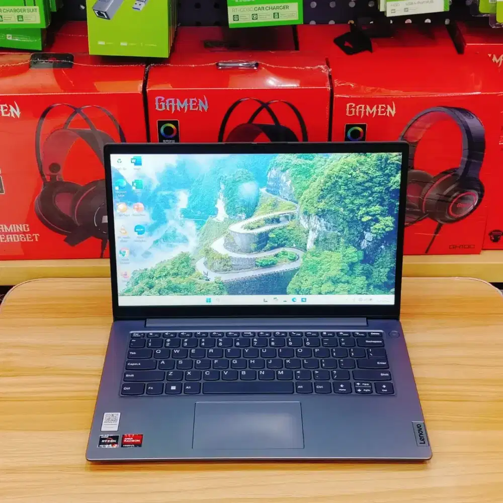 Promo Lenovo V14 G4 Ryzen 3-7320U Ram 8GB SSD 256GB Slim Istimewa