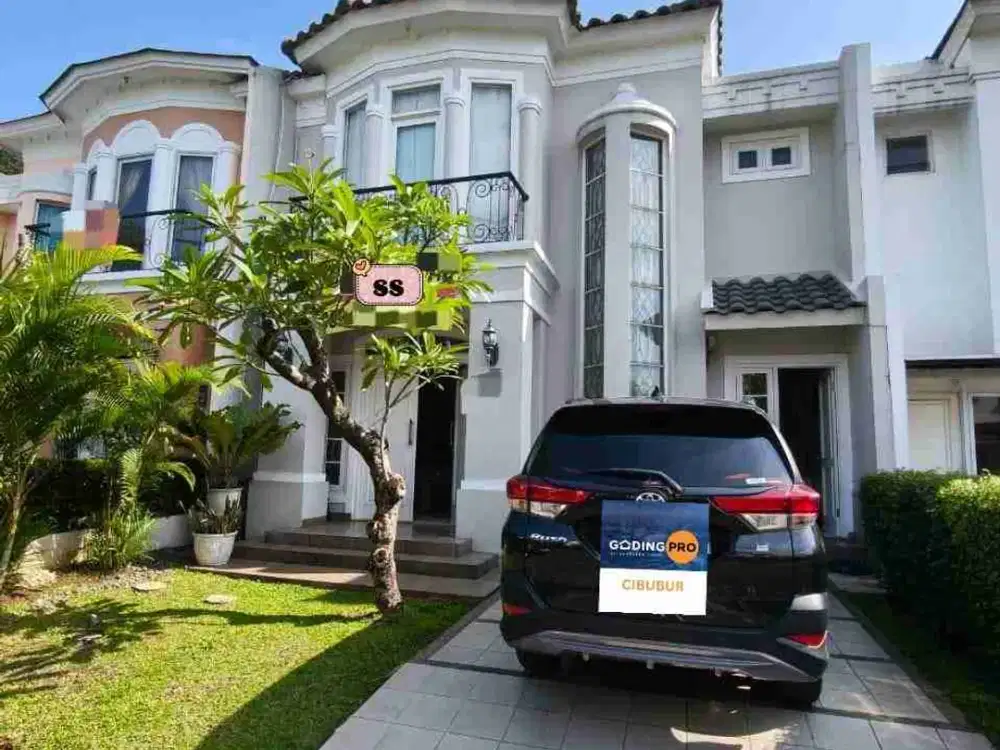 JUAL RUMAH RAFFLES HILLS CIBUBUR FURNITURE RAPI SIAP HUNI