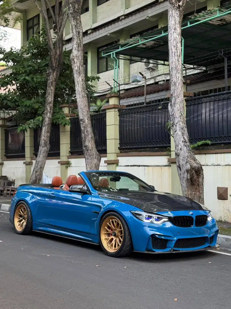 BMW F33 435i Convertible UK Spec 2015 Biru Blue 2016 2014 dijual Bu