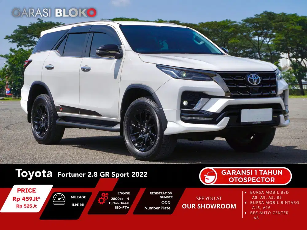 (Odo 17rb) Toyota Fortuner 2.8  GR Sport 1GD Turbo Diesel 2022 / 2023