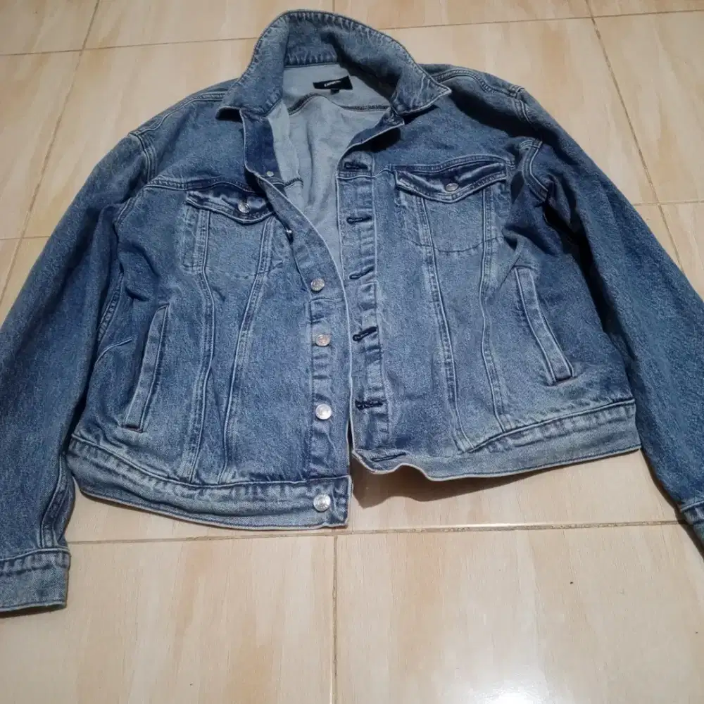 Jaket jeans pria