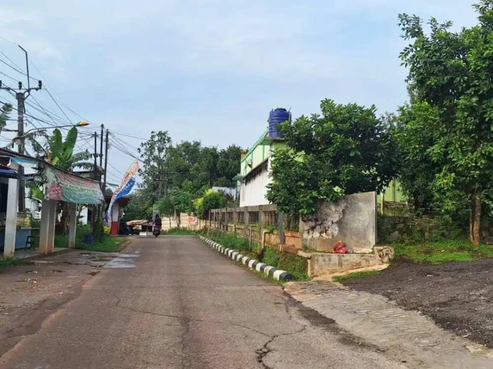 Hanya 1 Jutaan Permeter Kavling SHM Bekasi. Dekat Gerbang Tol Burangkeng