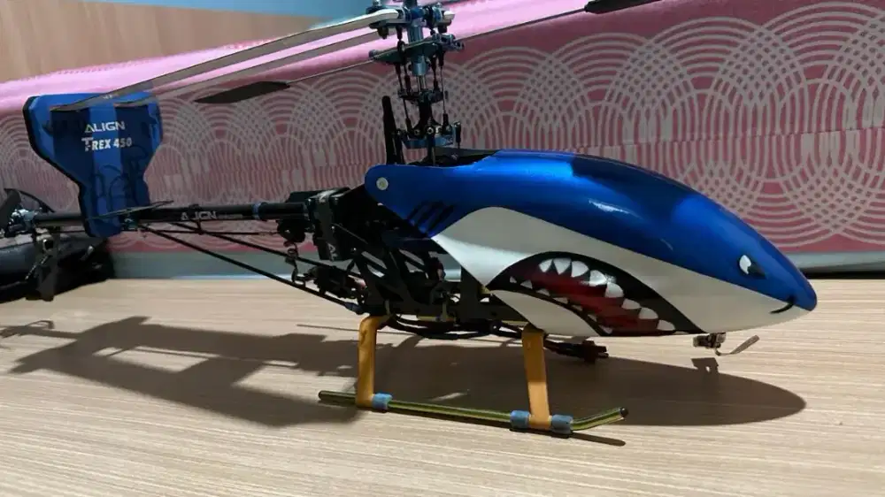 Jual RC Helicopter ALIGN T-REX 450 SE V2 + FUTABA T6J