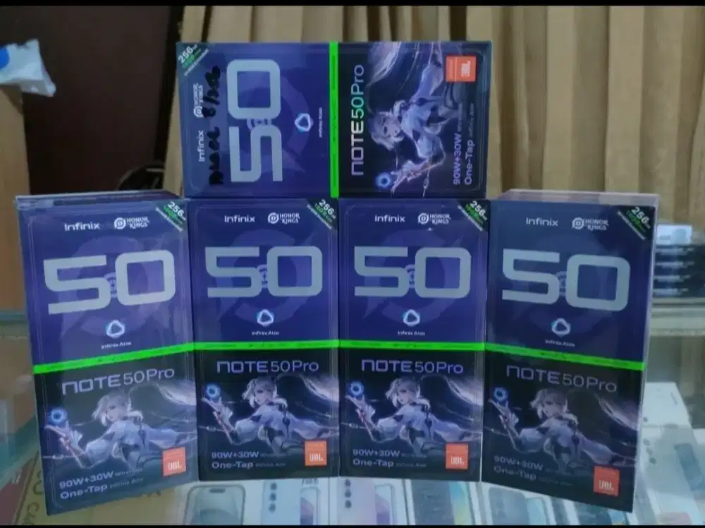 New Infinix Note 50 Pro Ram 8/245 GB Garansi Resmi 1 Tahun