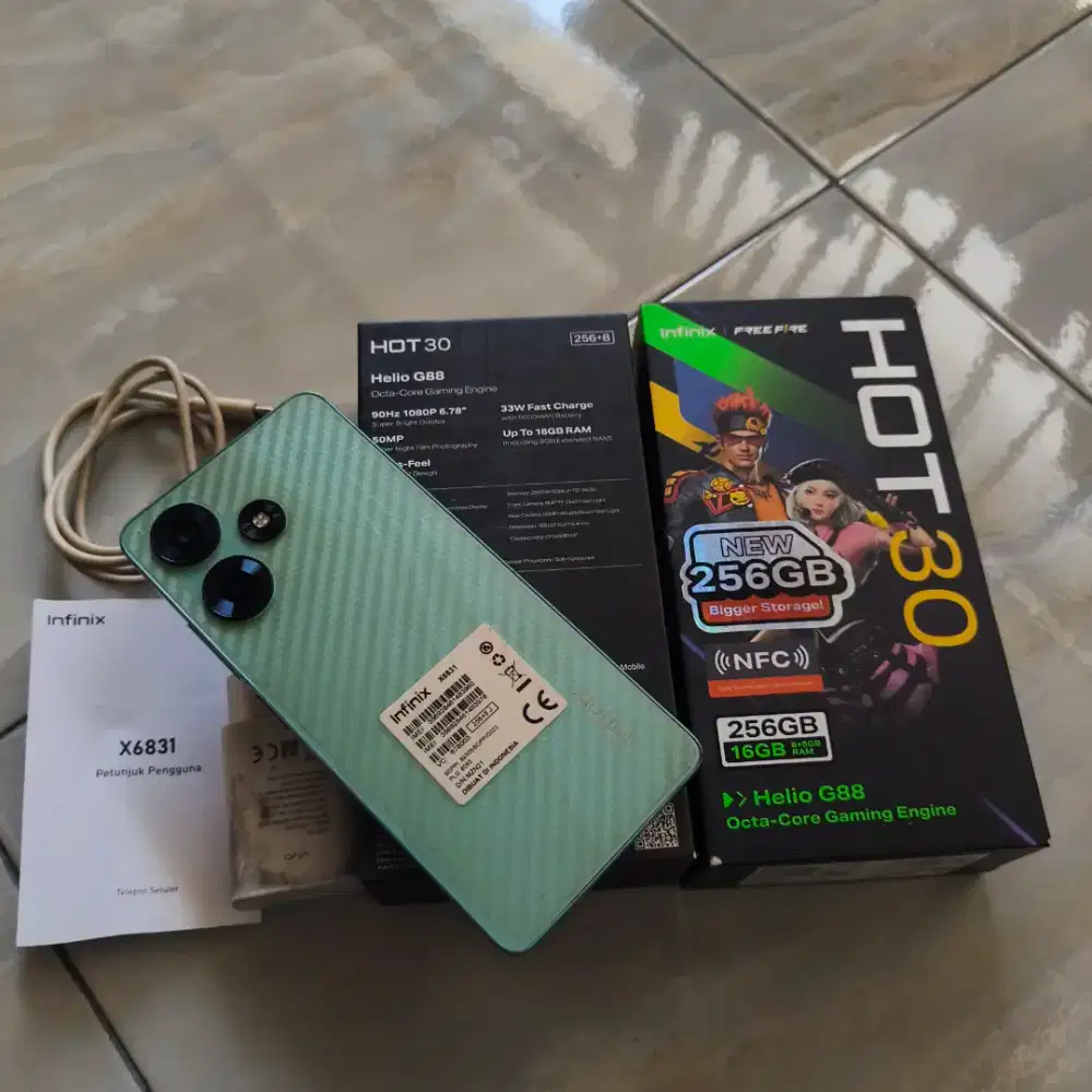 Infinix Hot 30 Ram 8/256gb Fullset