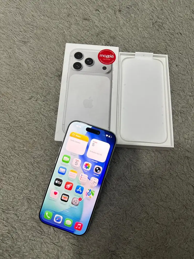 iPhone 17 Pro 512gb Silver iBox Garansi ON Febuari 2027