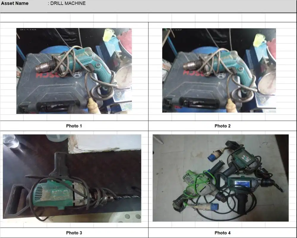 MESIN BOR MAKITA HP 1630