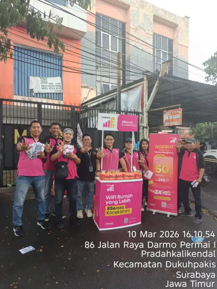 INDOSAT, WIFI CEPAT HIDUP HEBAT