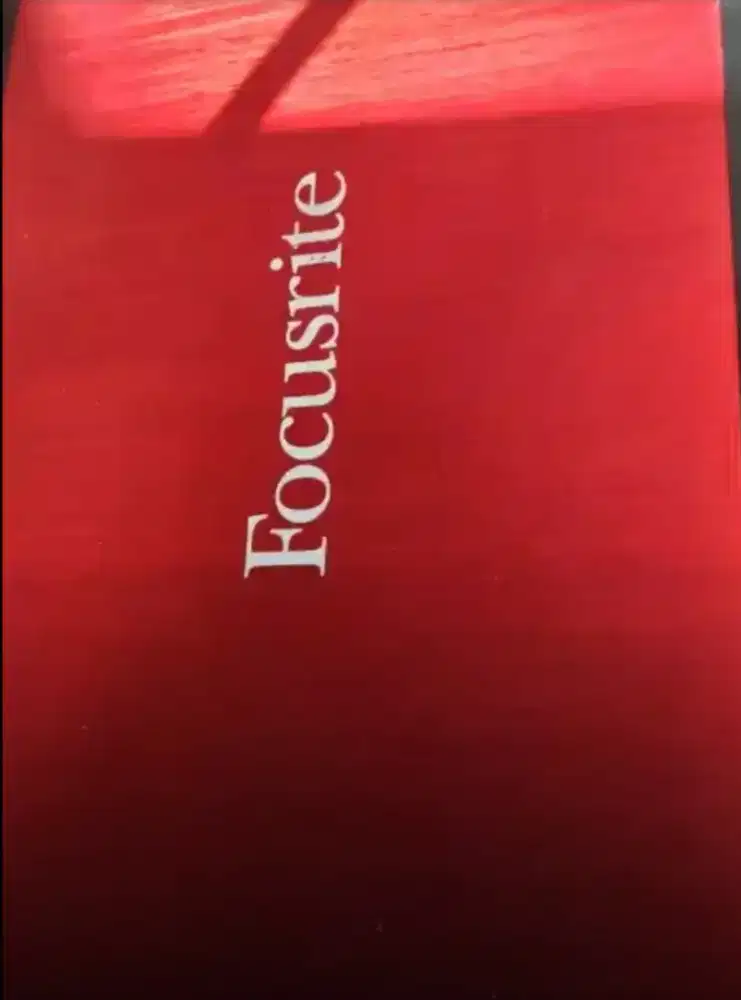 Jual focusrite sound card bank good kuality red jos mixing mantap cvr