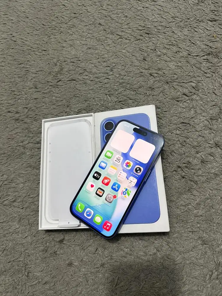 iPhone 16 128gb iBox Ultramarine Garansi On Januari 2027