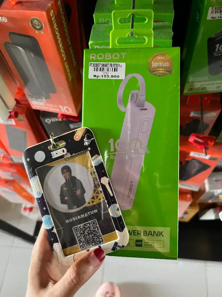 ROBOT SMART POWERBANK RT051-L ATLANTIS DAHSYAT