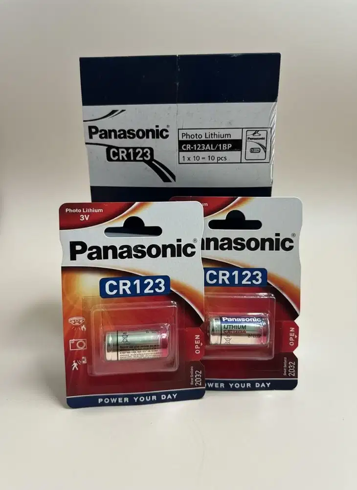 Baterai Panasonic CR 123 - Battery Lithuum CR 123