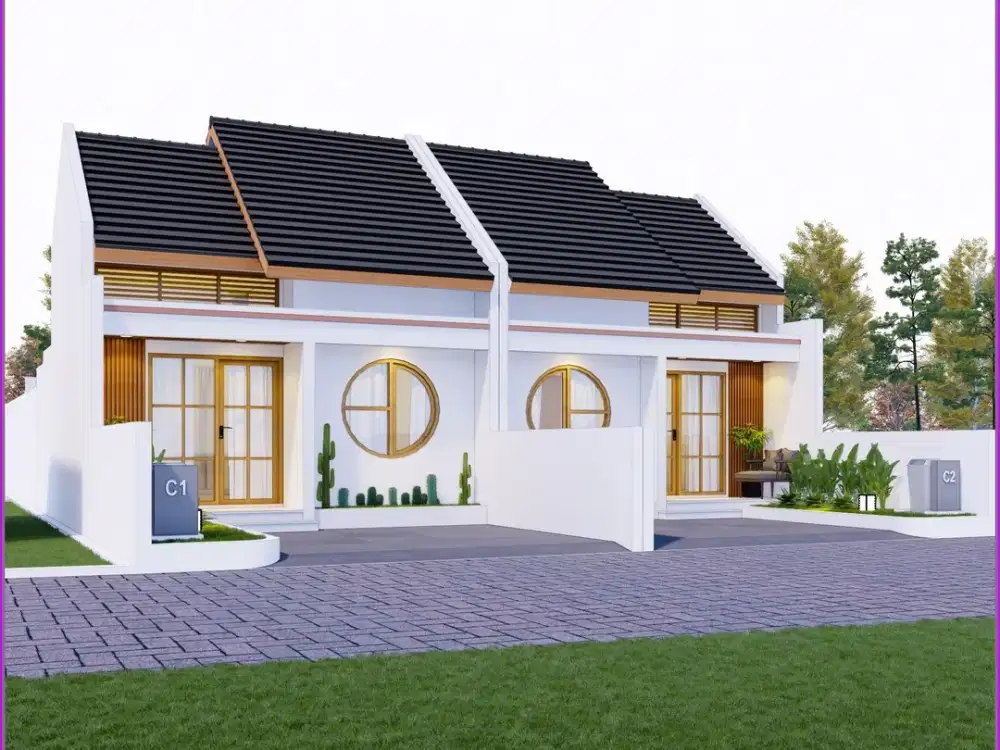 Rumah Murah Yogyakarta Jepang Modern 20 Menit ke Kota 300 Jutaan