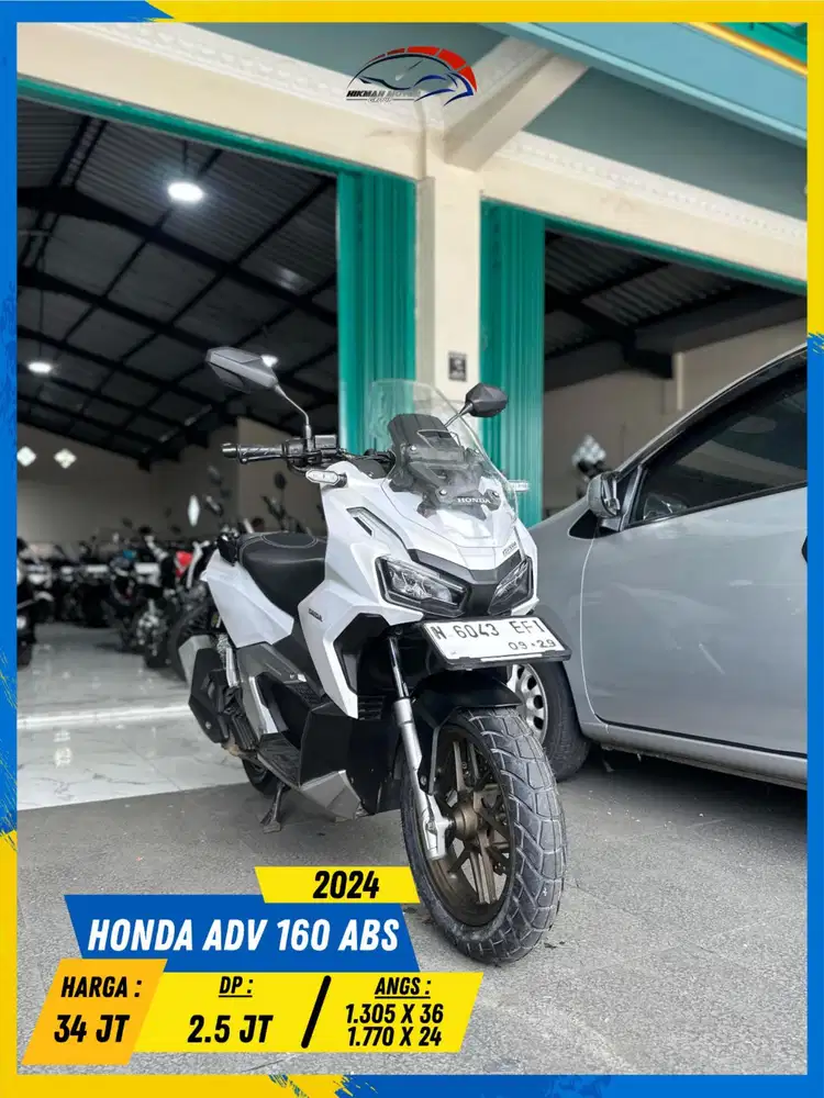 HONDA ADV 160 ABS 2024 MANTAP MASZEHH HIKMAH MOTOR KEPUH MALANG