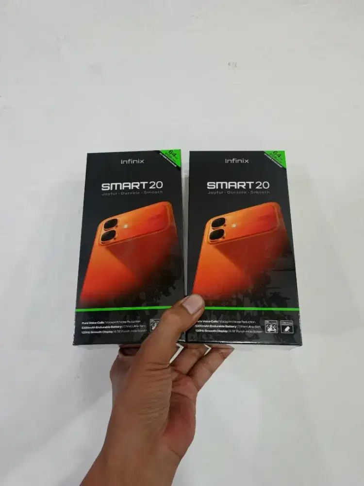 Fast respon WA Infinix Smart 20 4+4/128 Garansi resmi 1thn