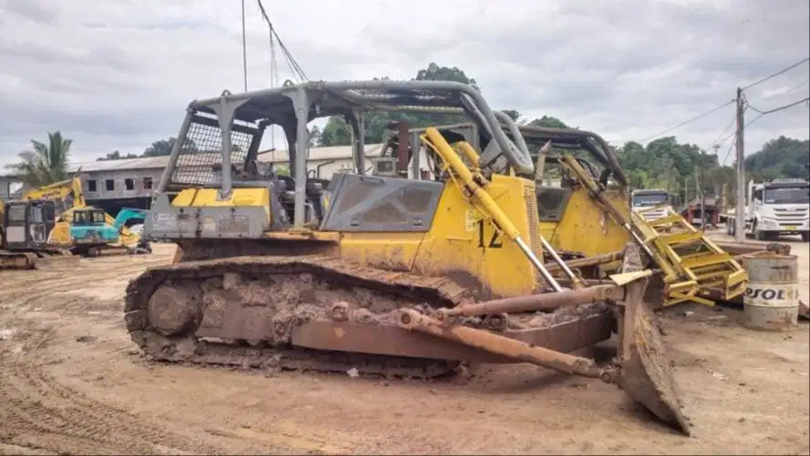 JUAL UNIT KOMATSU BULLDOZER D85E-SS-2 TAHUN 2018 - KONDISI AS IS