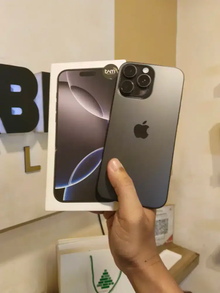 Jual Iphone 16 Promax 256Gb Second Mulus Normal No Kendala Garansi On