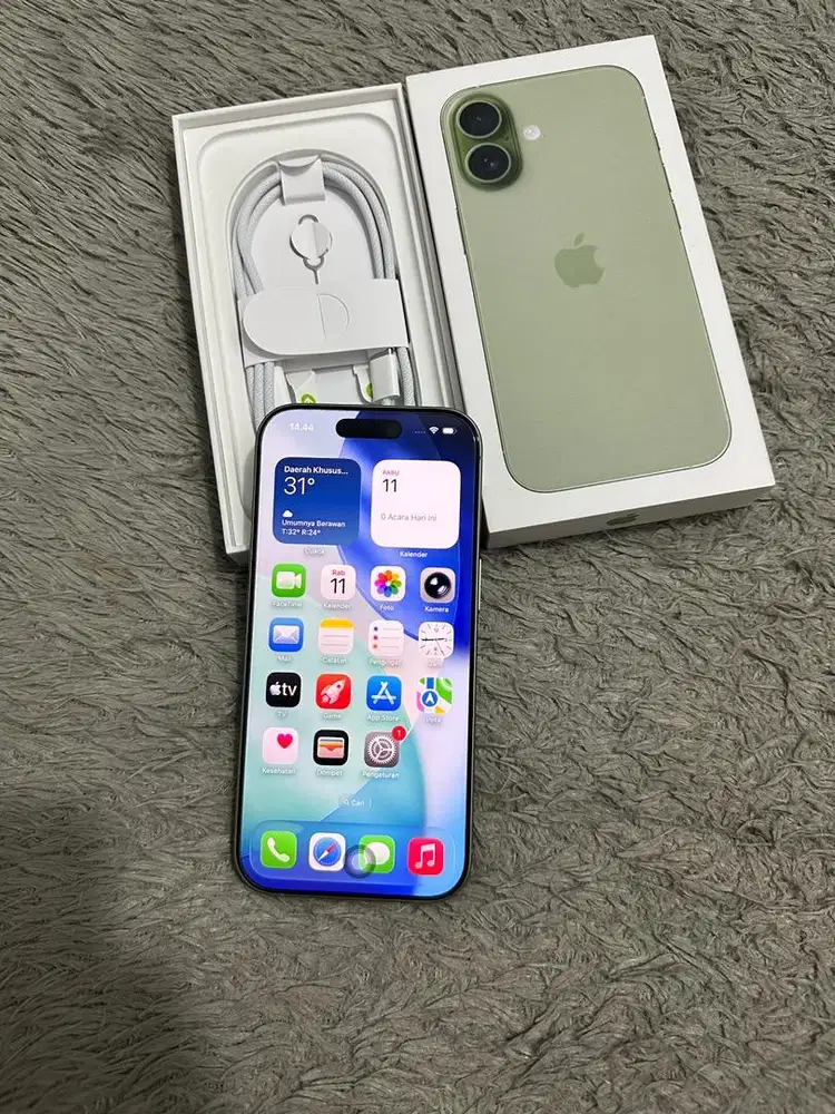 iPhone 17 256gb Sage iBox Garansi ON Januari 2027