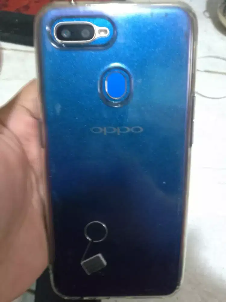 DIJUAL MURAH OPPO A5S RAM 3 warna biru