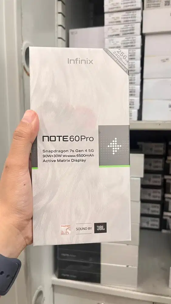Infinix Note 60 Pro 5G 12+12/256 SegelBox , Garansi Resmi