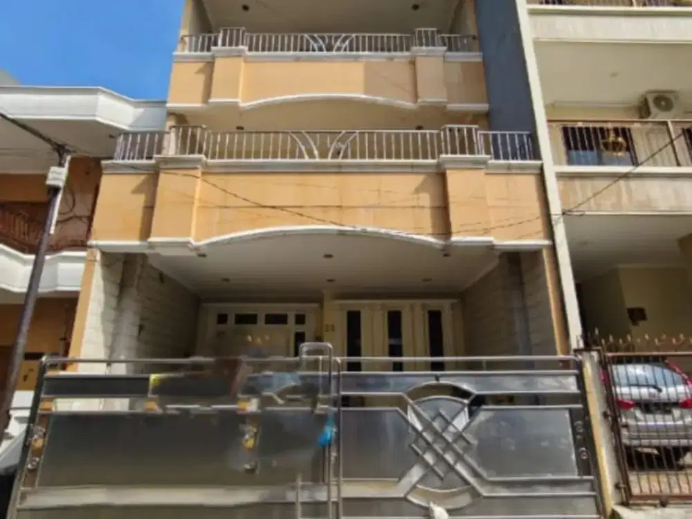 Dijual Rumah Danau Indah Uku 7X14 Lokasi Strategis 3 Lantai Hadp Selatan Hrg Nego