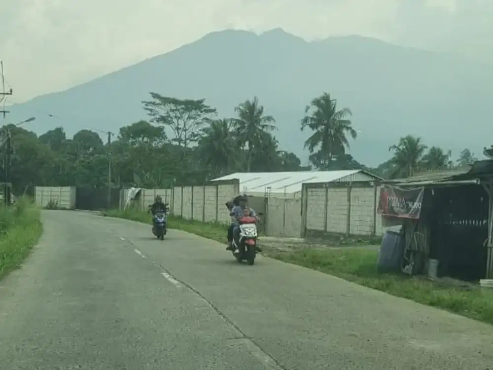 DIJUAL - RUMAH VILLA SUASANA ASRI VIEW GUNUNG DI CIJERUK BOGOR