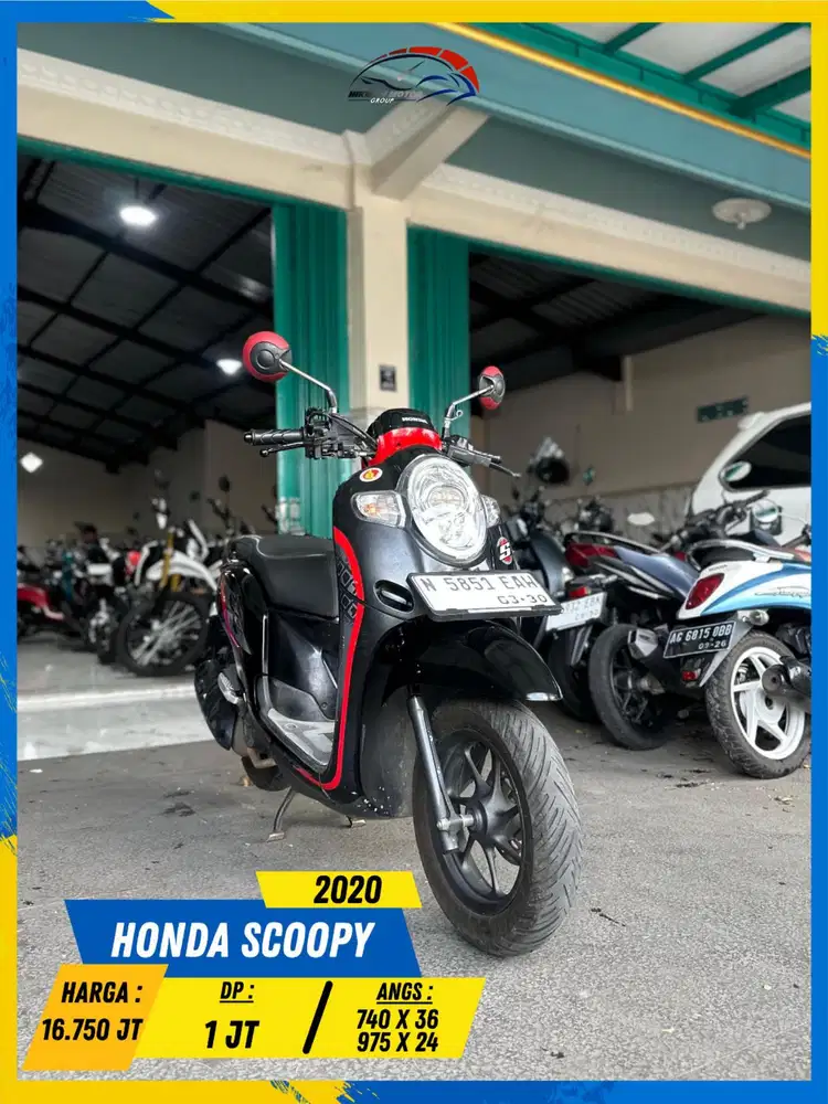 HONDA SCOOPY 2020 MURAH MERIAH BOSSKU HIKMAH MOTOR KEPUH MALANG