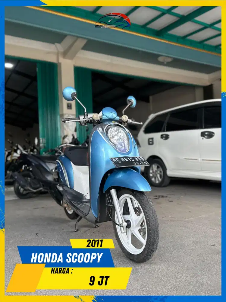 HONDA SCOOPY 2011 PLAT AG MURAH POLL BOLOH HIKMAH MOTOR KEPUH MALANG