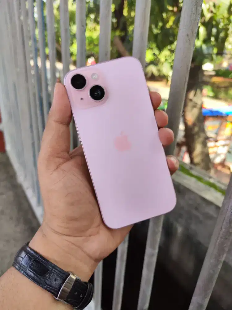 Iphone 15 128gb ex ibox fullset kelengkapan original