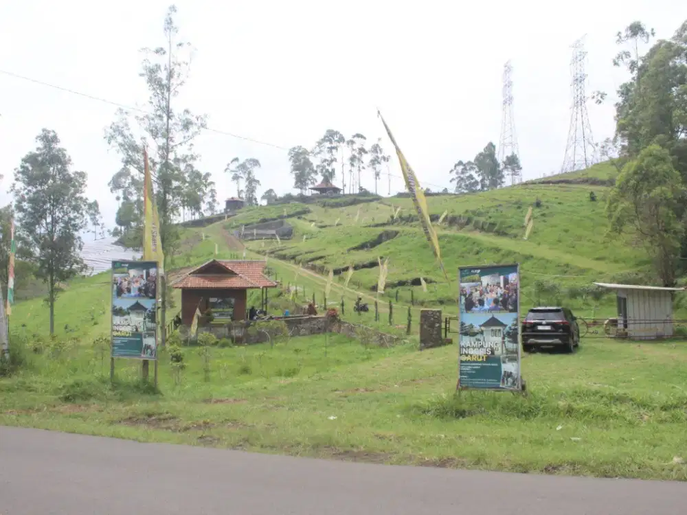 Kavling dan Villa pinggir jalan perbatasan Bandung Garut DP 20 Juta