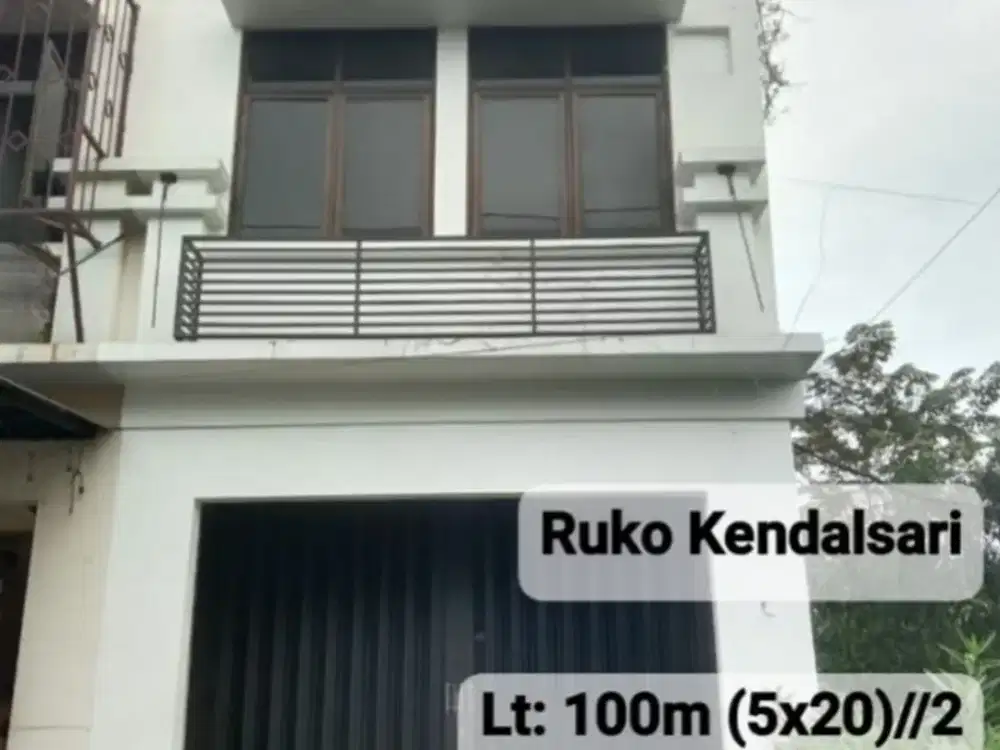 Dijual Ruko Raya Kendalsari Nirwana Regency