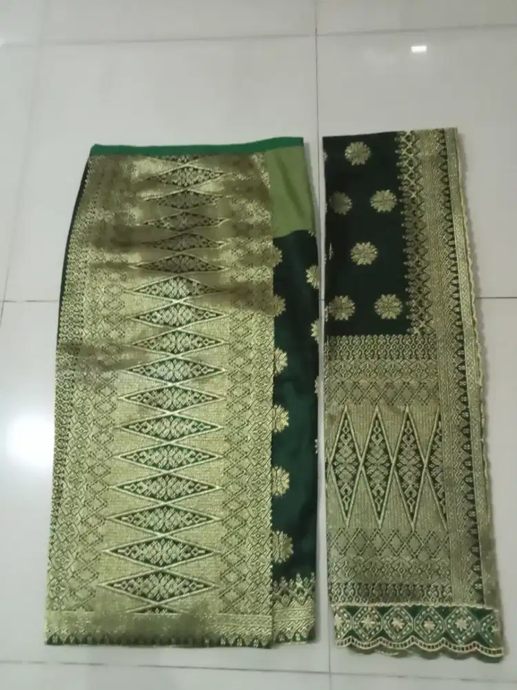 Rok selendang bordir silungkang