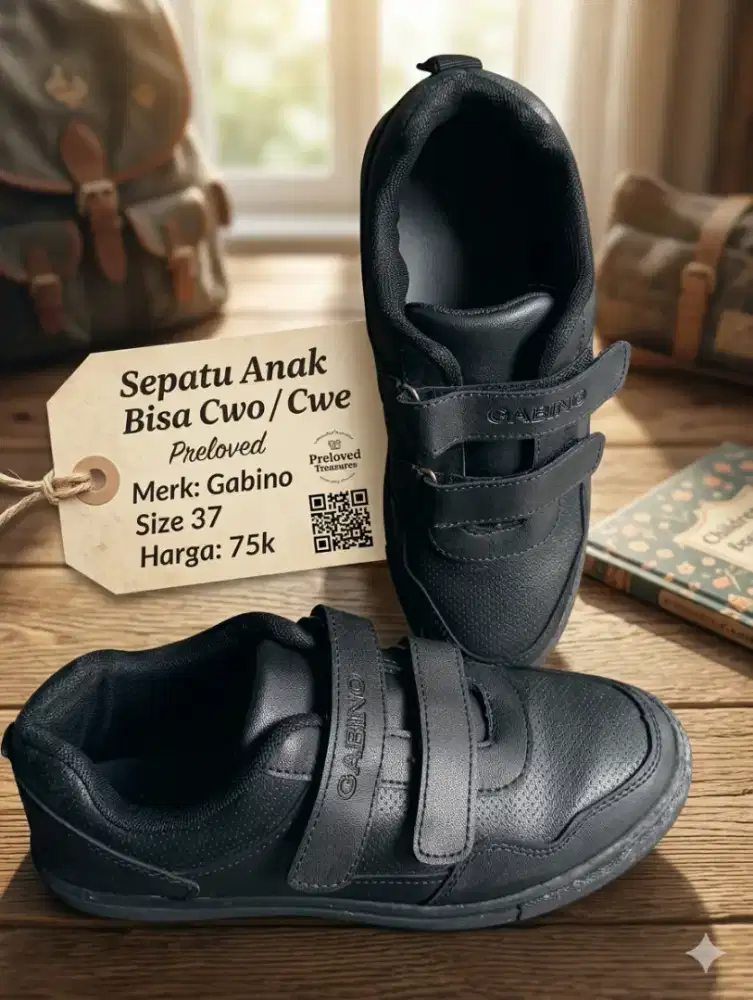 Sepatu anak merk Gabino preloved like new