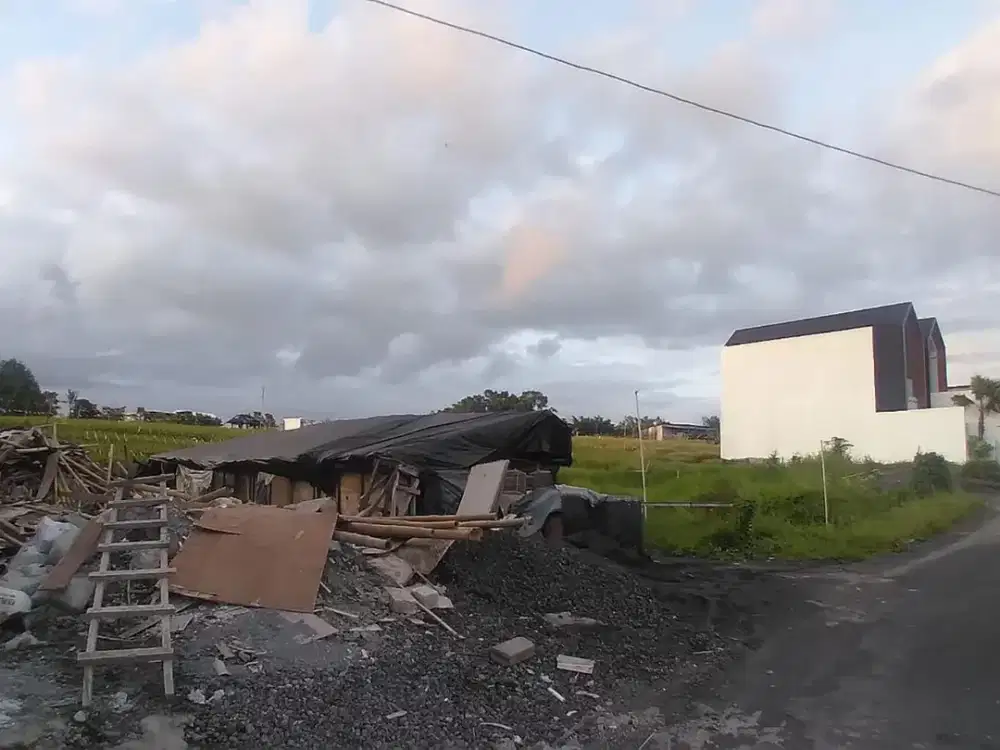 Tanah 7,93 Are Zona Pemukiman Disewakan, di Area Pererenan Canggu