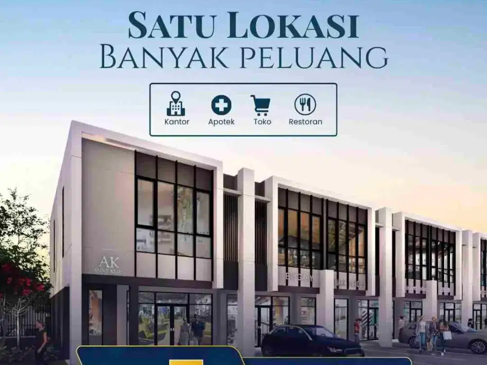 DIJUAL RUKO STRATEGIS BEKASI