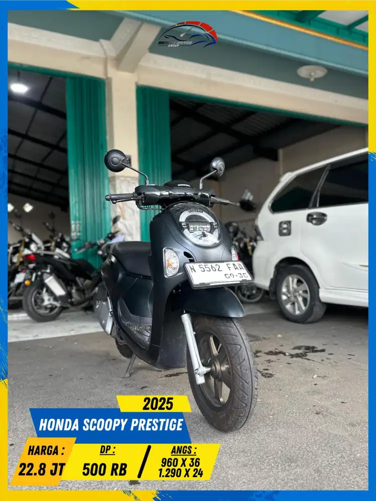 HONDA SCOOPY PRESTIGE 2025 GERCEP LURR HIKMAH MOTOR KEPUH MALANG