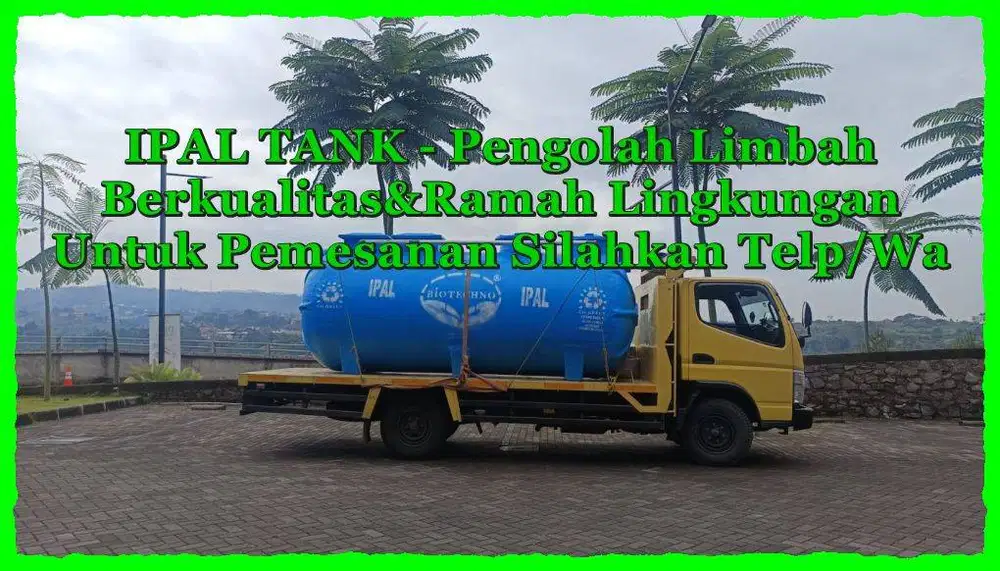 Tangki STP - IPAL Komunal–IPAL Domestik–IPAL Biotech–IPAL Klinik–IPAL