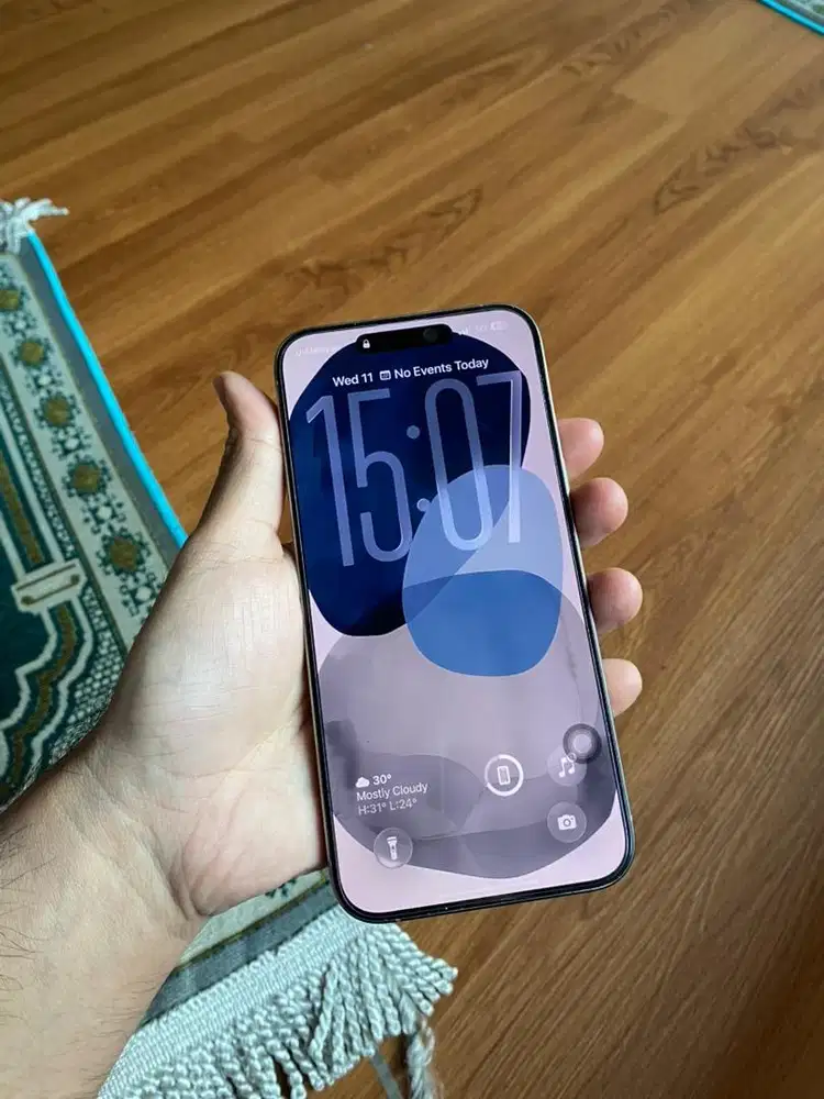 Iphone 15 pro max natural titanium