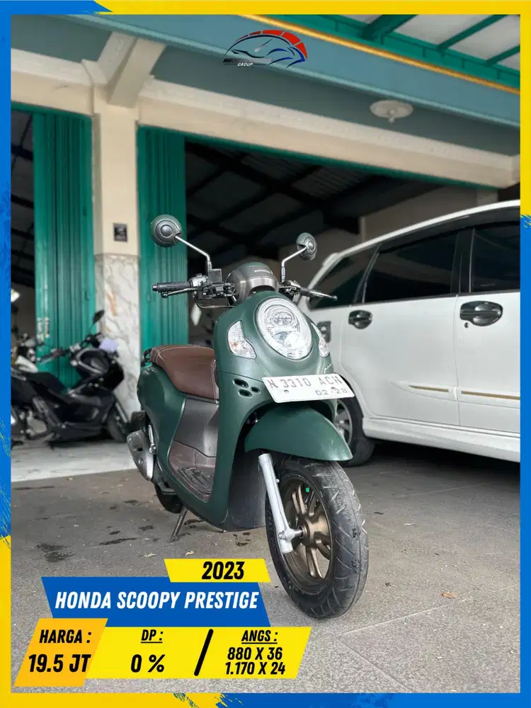 HONDA SCOOPY PRESTIGE 2023 SIAP ANGKUT BOSS HIKMAH MOTOR KEPUH MALANG