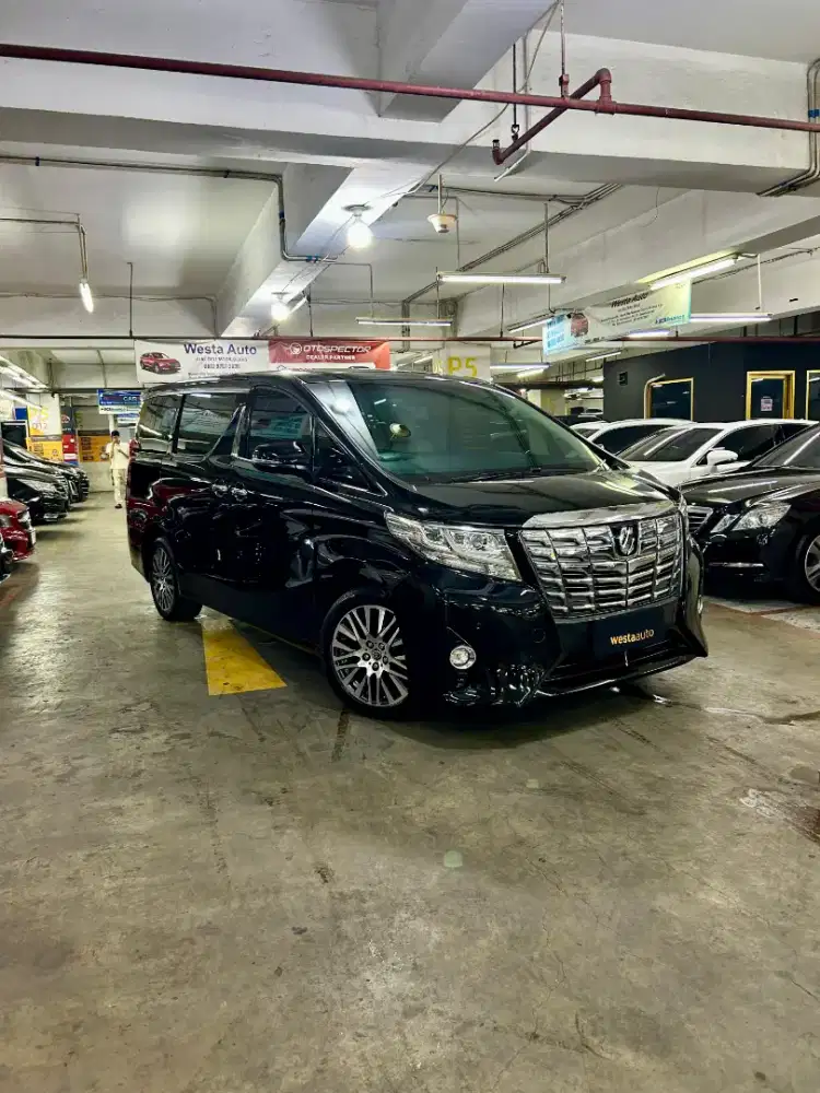 Low KM Toyota Alphard G ATPM 2016 nik 2015 Terawat