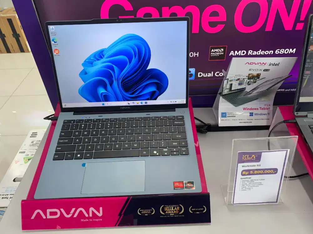 Kredit laptop advan workmate R5 promo cicilan ringan tanpa dp