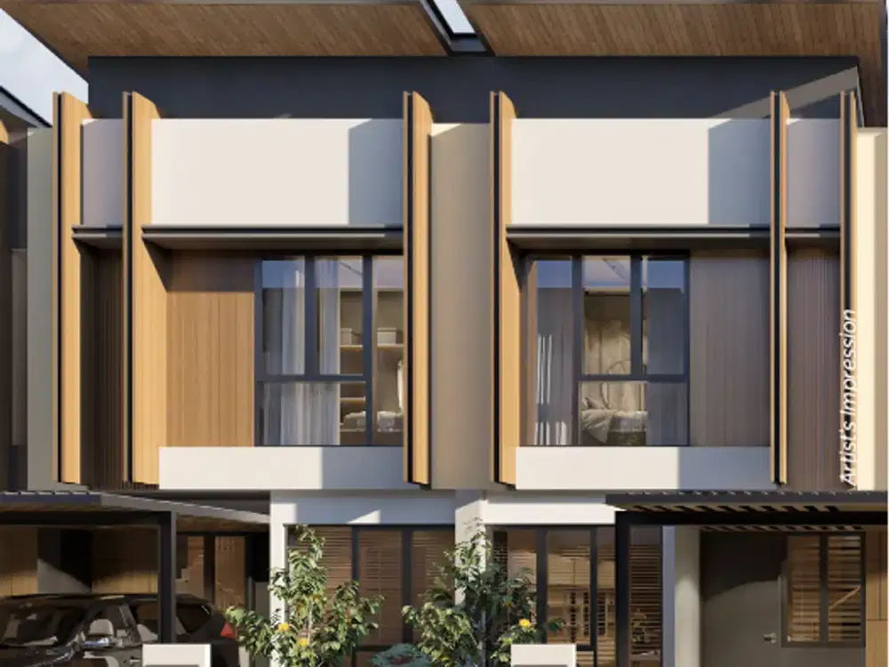 RUMAH MODERN MEWAH MURAH DI DEKET AIRPORT