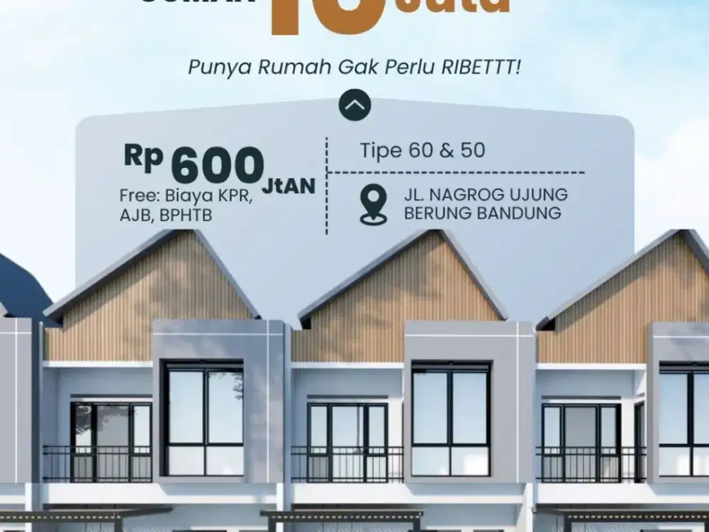 1 unit lagi rumah 2 Lt di cilengkrang cibiru dkt arcamanik antapani bdg