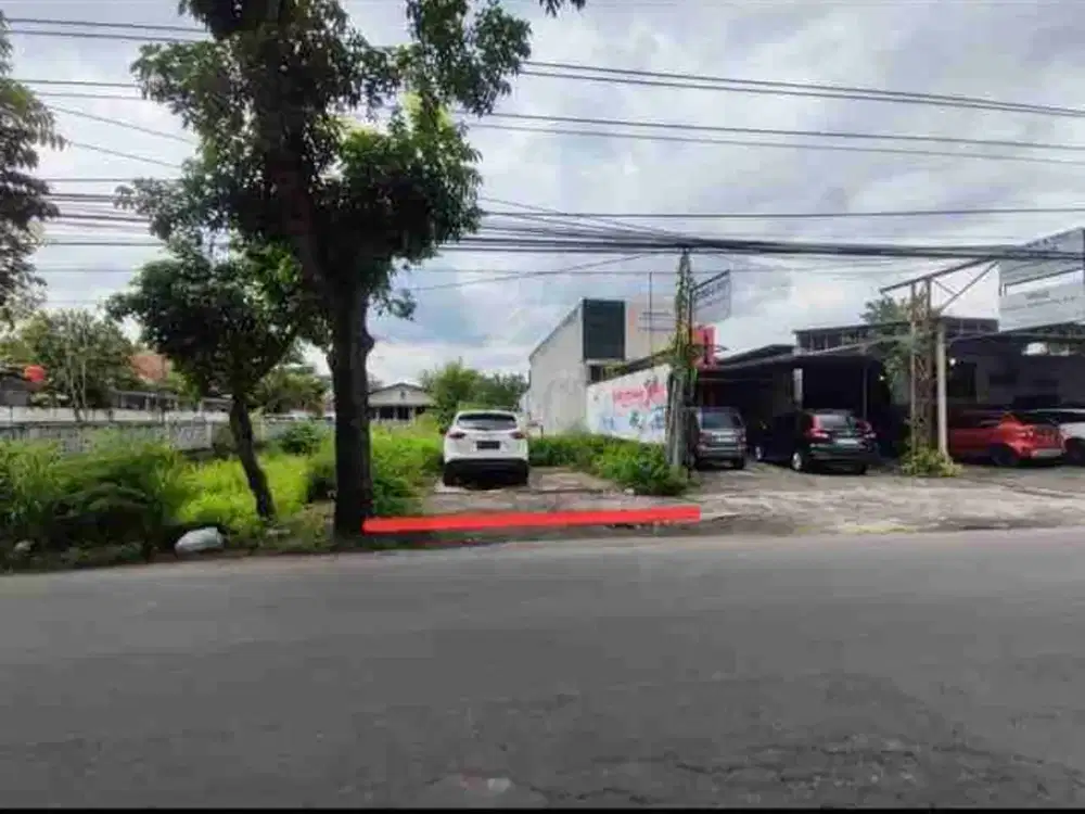 Tanah murah, pinggir jl Kabupaten, dalam Ringroads, cocok utk usaha apa saja, dekat ke Malioboro, Kraton Yogyakarta