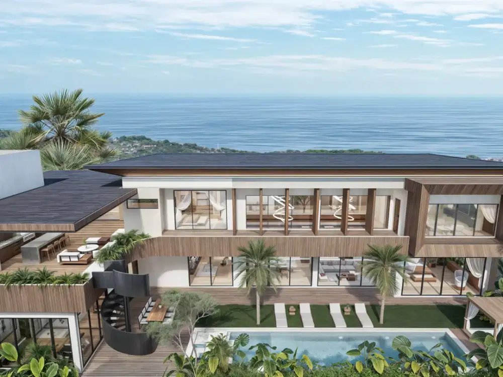Jual Villa Besar dengan Ocean View di Uluwatu Unit Baru & Fully Furnished