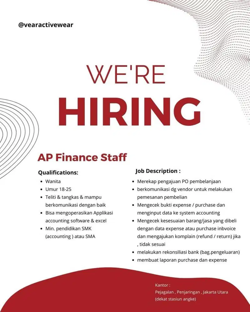 AP FINANCE Staff