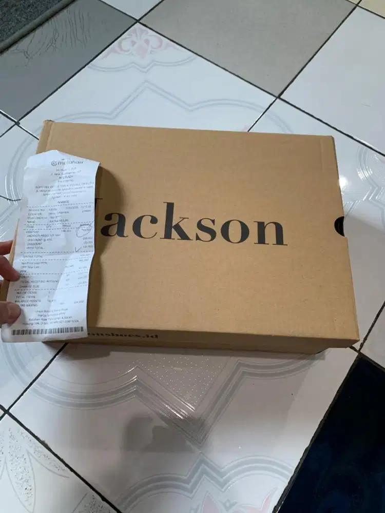 JUAL SEPATU JACKSON REDO 1JY EDISI SALAH UKURAN